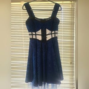 Doctor Who Tardis Corset Dress , Hot Topic